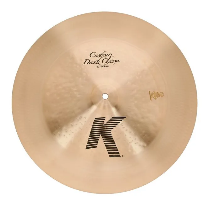 Zildjian 17" K-Custom Dark China, su sfondo neutro, photo 3