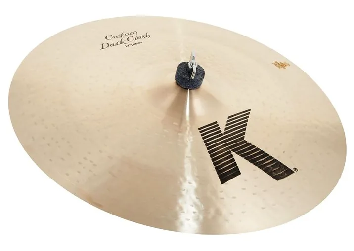 Zildjian 17" K-Custom Dark Crash, vista frontale