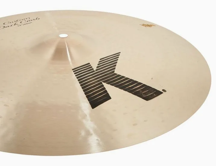 Zildjian 17" K-Custom Dark Crash, vista di tre quarti, photo 4