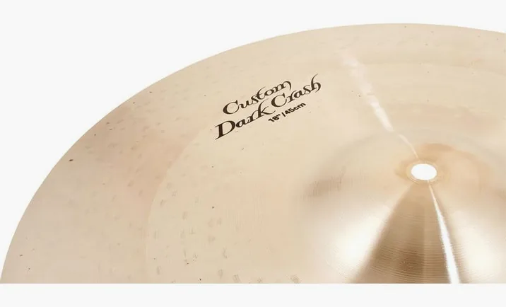Zildjian 18" K-Custom Dark Crash, vista di tre quarti, photo 4