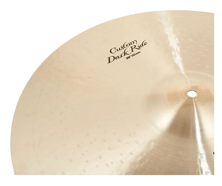 Zildjian 20" K-Custom Dark Ride, vista dall'alto, photo 3