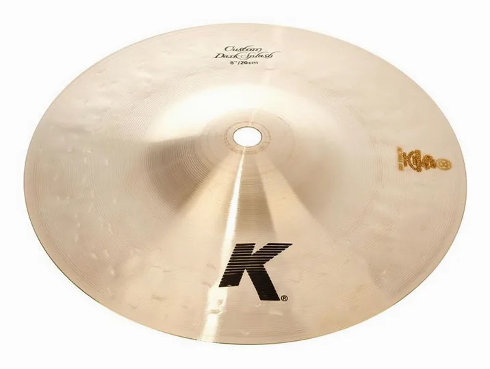 Zildjian 08" K-Custom Dark Splash, vista dall'alto, photo 2