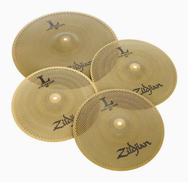 Zildjian L80 Low Volume 348 Box Set, su sfondo neutro