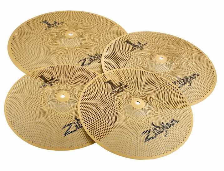 Zildjian L80 Low Volume 468 Box Set, di fronte su sfondo neutro