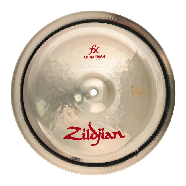 Zildjian 14" FX China Trash, di fronte su sfondo neutro