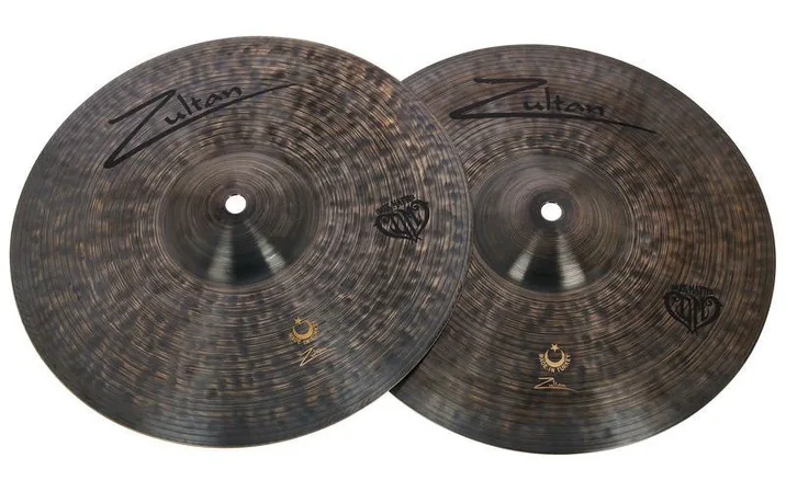 Zultan 12" Hi-Hat Medium Dark Matter, vista dall'alto, photo 2