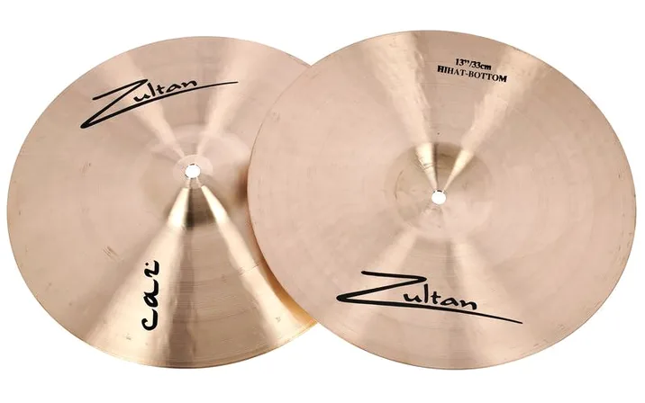 Zultan 13" Caz Hi-Hat, vista frontale, photo 3