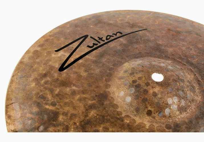 Zultan 13" Raw Hi-Hat, vista di tre quarti, photo 4