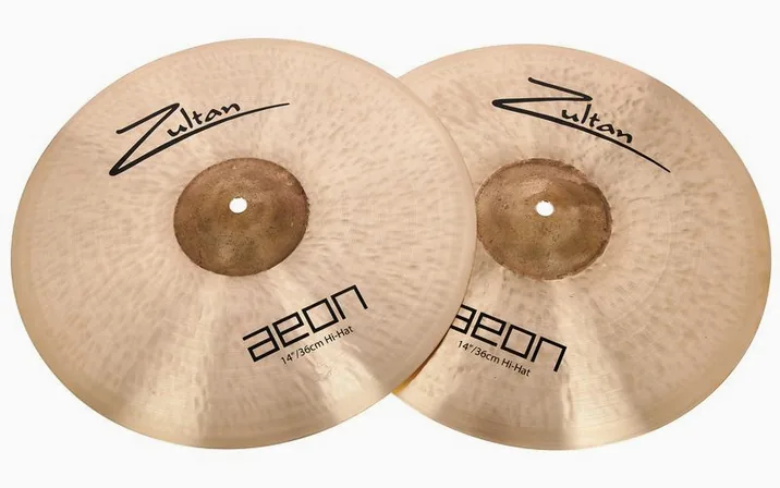 Zultan 14" Aeon Hi-Hat, su sfondo neutro, photo 2