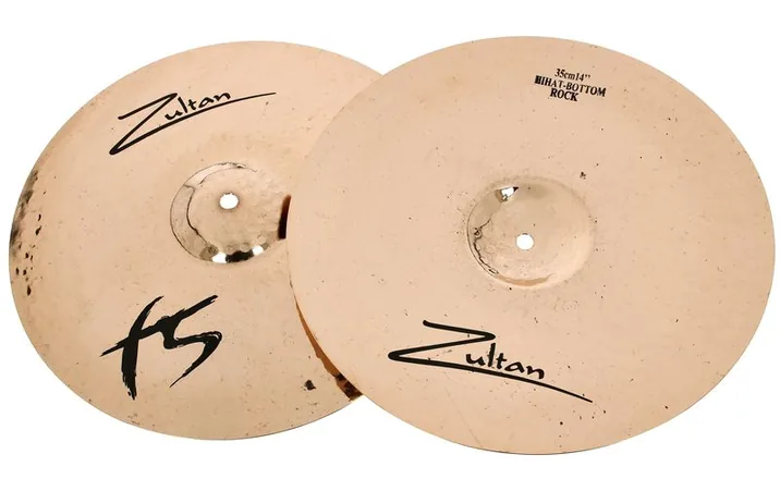 Zultan 14" F5 Hi-Hat, vista di lato, photo 3