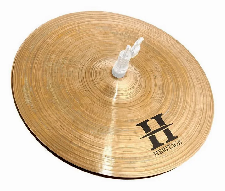 Zultan 14" Heritage Hi-Hat, vista frontale