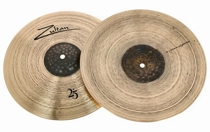 Zultan 14" Hi-Hat 25, vista frontale, photo 3