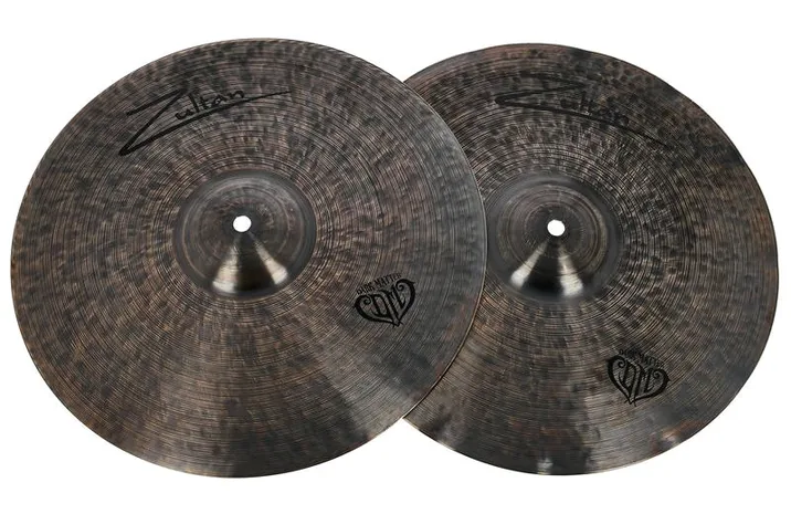 Zultan 14" Hi-Hat "dalge" Dark Matter, vista dall'alto, photo 2