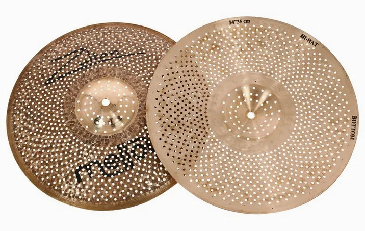Zultan 14" Mellow Hi-Hat, vista di tre quarti, photo 3
