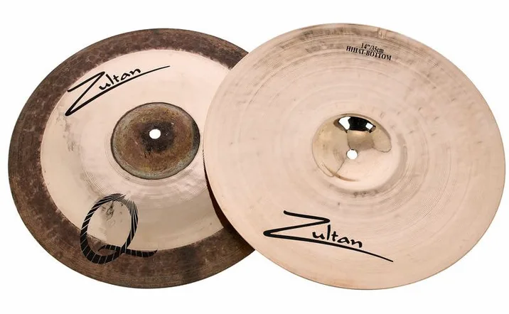 Zultan 14" Q Hi-Hat, vista di tre quarti, photo 3