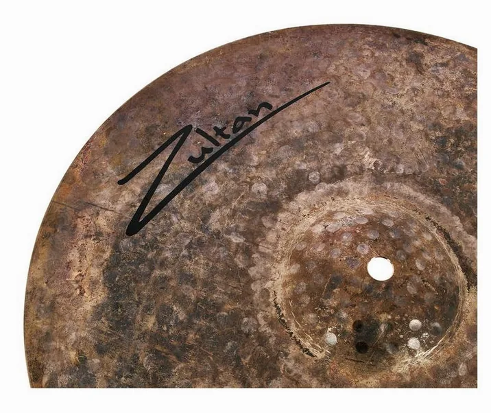 Zultan 14" Raw Hi-Hat, dettaglio ravvicinato, photo 4