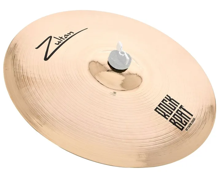 Zultan 14" Rock Beat Crash, vista frontale