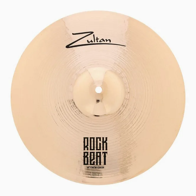 Zultan 14" Rock Beat Crash, vista frontale, photo 2