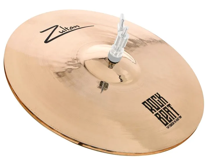 Zultan 14" Rock Beat Hi-Hat Medium, vista frontale