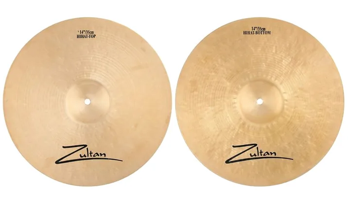 Zultan 14" Z-Series Hi-Hat, vista di lato, photo 3