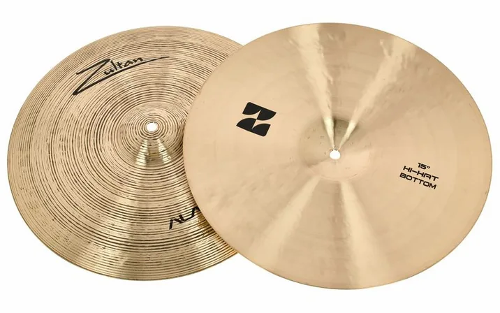 Zultan 15" Alaris Hi-Hat, vista di lato, photo 3