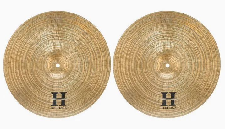 Zultan 15" Heritage Hi-Hat, vista frontale, photo 2