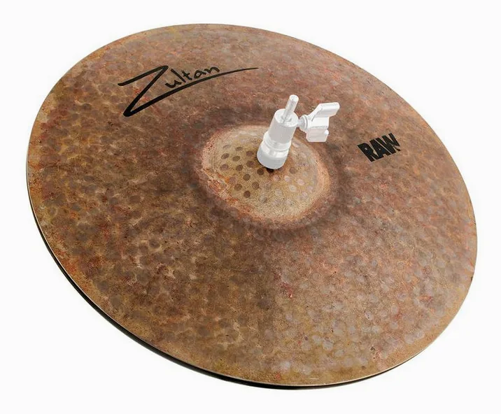 Zultan 15" Raw Jazz Hi-Hat, dettaglio frontale