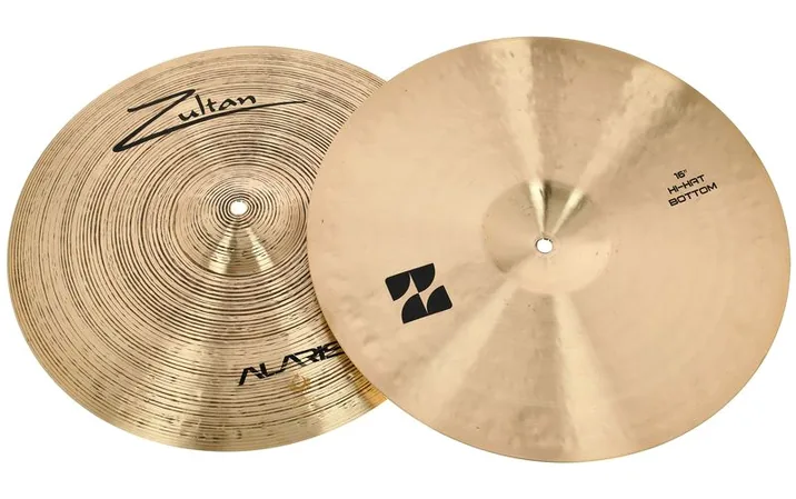 Zultan 16" Alaris Hi-Hat, dettaglio ravvicinato, photo 3