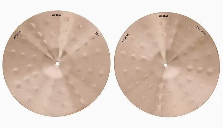 Zultan 16" Dune Hi-Hat, su sfondo neutro, photo 2