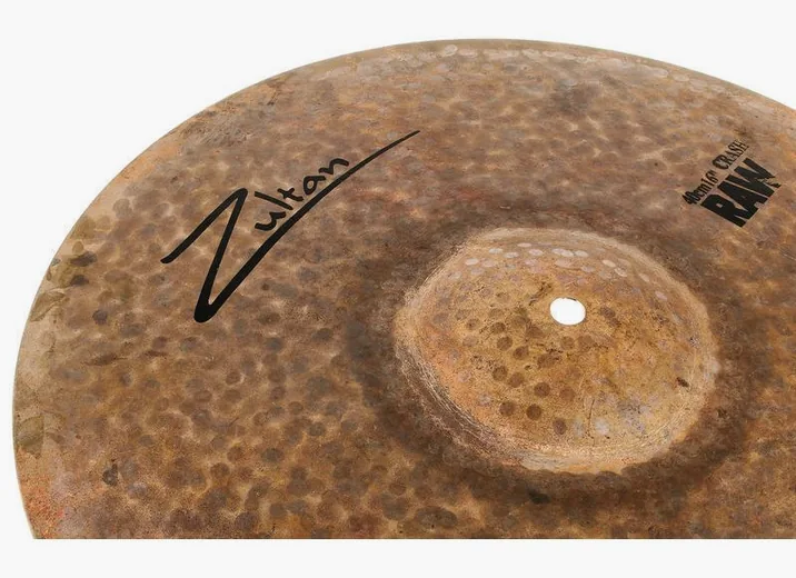 Zultan 16" Raw Crash, dettaglio ravvicinato, photo 4