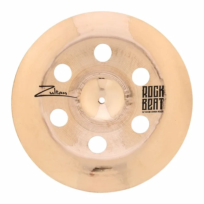 Zultan 16" Rock Beat China Holey, dettaglio ravvicinato, photo 2