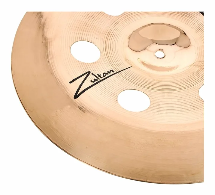 Zultan 16" Rock Beat China Holey, vista di tre quarti, photo 4