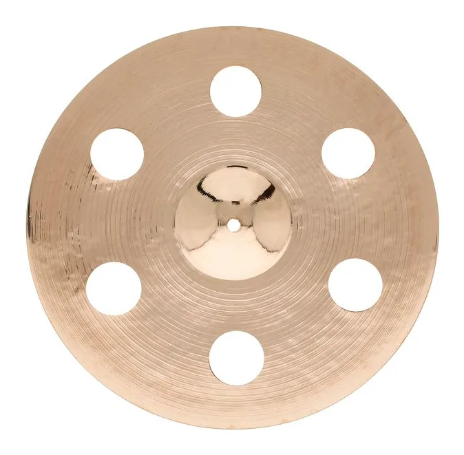 Zultan 16" Rock Beat Crash Holey, vista di lato, photo 3