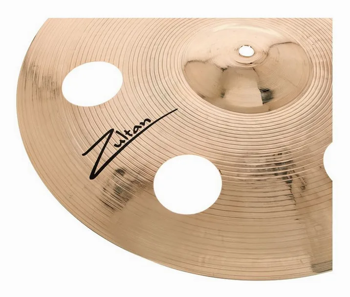 Zultan 16" Rock Beat Crash Holey, su sfondo neutro, photo 4