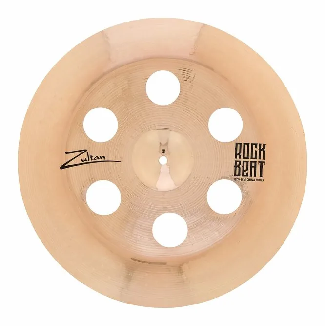 Zultan 18" Rock Beat China Holey, dettaglio ravvicinato, photo 2