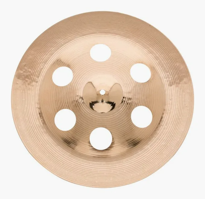Zultan 18" Rock Beat China Holey, vista frontale, photo 3