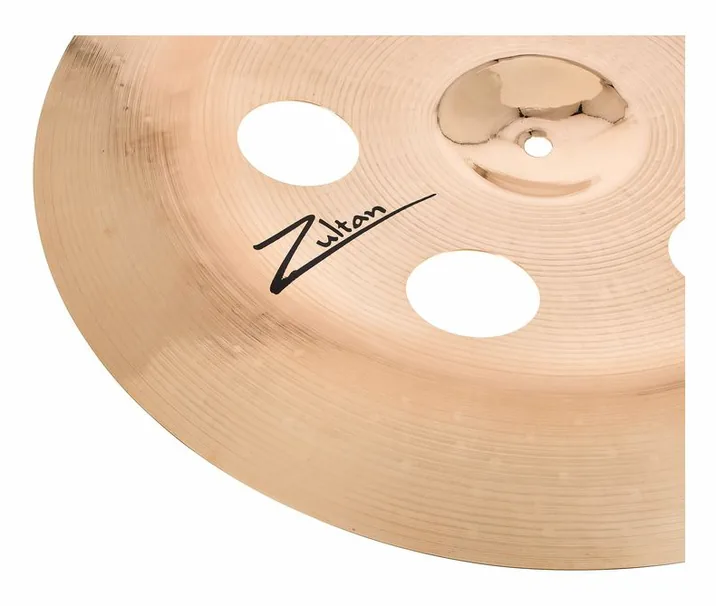 Zultan 18" Rock Beat China Holey, vista frontale, photo 4