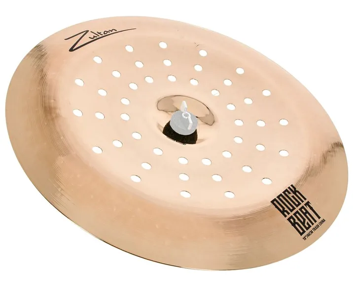 Zultan 18" Rock Beat Trash China, vista frontale