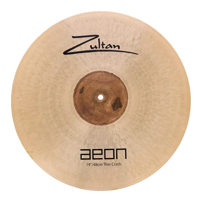 Zultan 19" Aeon Thin Crash, vista dall'alto, photo 2