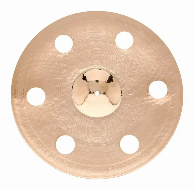 Zultan 19" Rock Beat Crash Holey, vista frontale, photo 3
