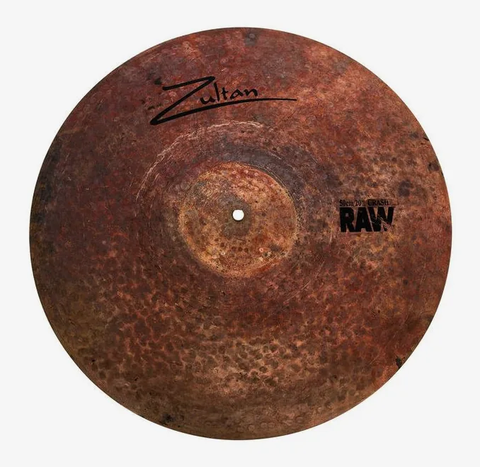 Zultan 20" Raw Crash, dettaglio ravvicinato, photo 2