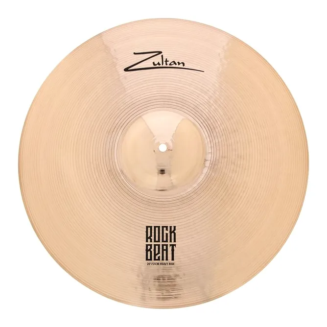 Zultan 20" Rock Beat Heavy Ride, vista di tre quarti, photo 2