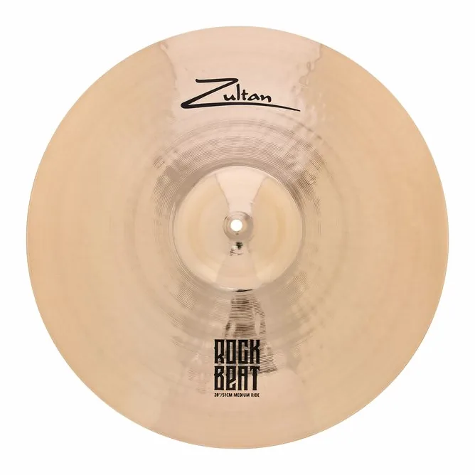 Zultan 20" Rock Beat Medium Ride, vista di tre quarti, photo 2