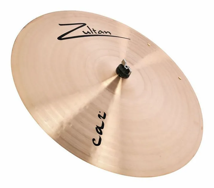 Zultan 21" Caz Ride Sizzle, di fronte su sfondo neutro