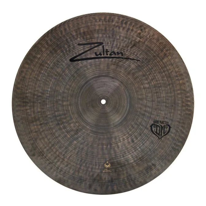 Zultan 21" Ride Dark Matter, vista di lato, photo 2