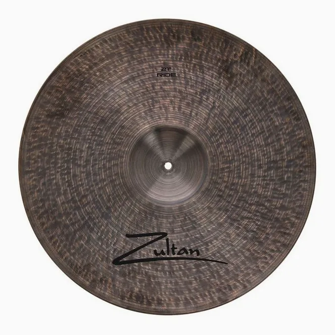 Zultan 21" Ride Dark Matter, vista di lato, photo 3
