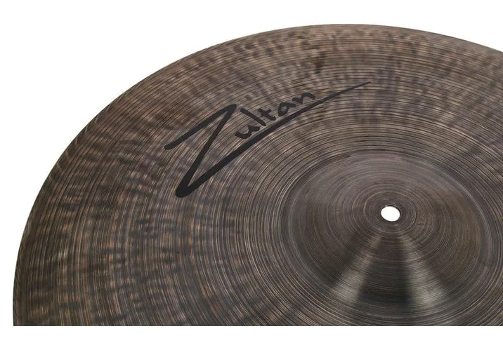 Zultan 21" Ride Dark Matter, su sfondo neutro, photo 4