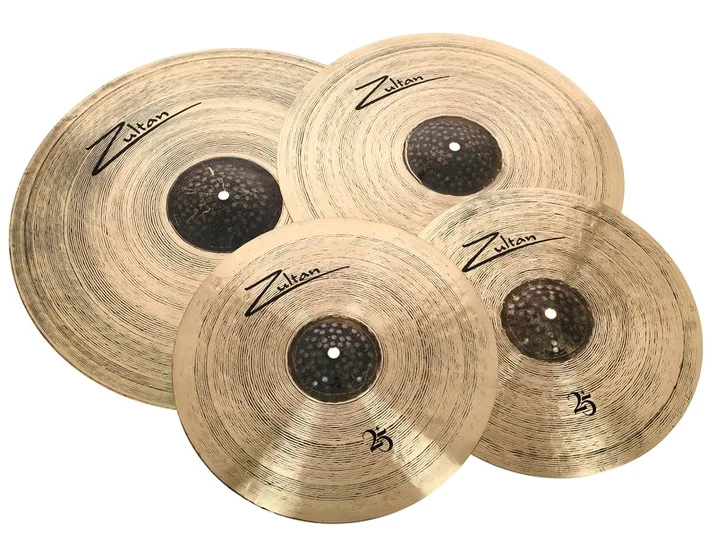 Zultan 25 Anniversary Cymbal Set 2, vista frontale