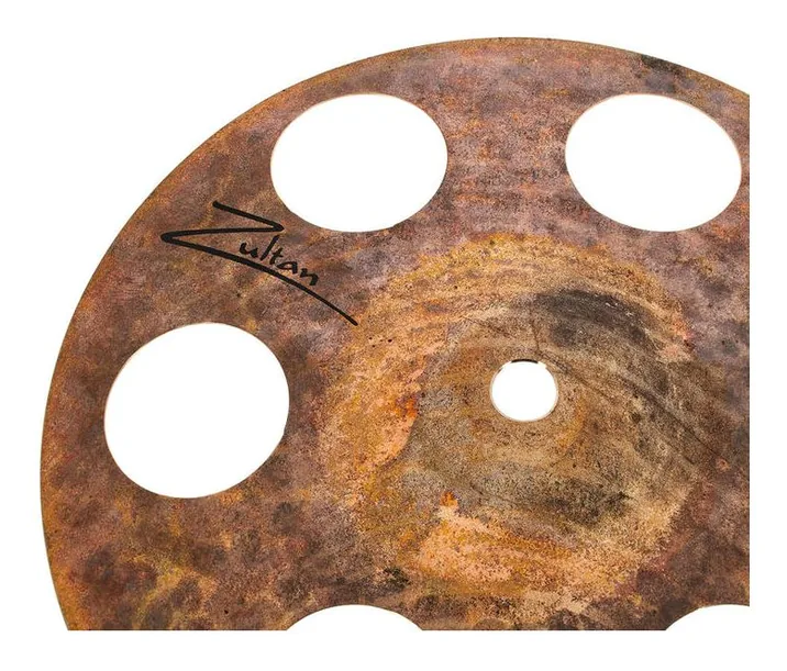 Zultan 8" Raw Mini Hi-Hat, vista dall'alto, photo 4