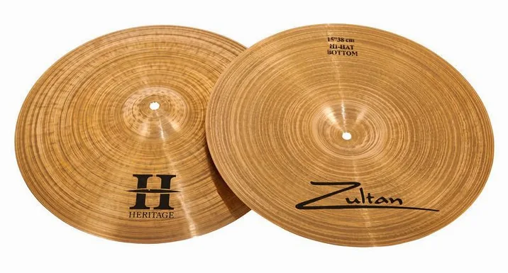 Zultan Heritage Grand Cymbal Set, vista di tre quarti, photo 4